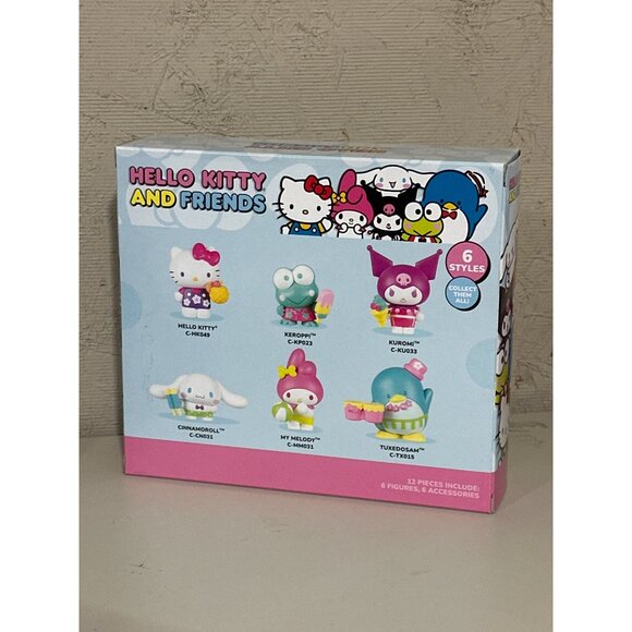 Hello Kitty & Friends Tropical Party 6 Figure Pack Mix & Match Series 3 - Picture 3 of 3